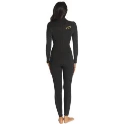 Billabong 2024 Femmes Synergy 3/2mm Chest Zip Combinaison Néoprène -Board Zone Soldes 2024 femmes synergy 32mm chest zip combinaison neoprene 3
