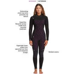 Billabong 2024 Femmes Synergy 3/2mm GBS Back Zip Combinaison Néoprène 13 Billabong 2024 Femmes Synergy 3/2mm GBS Back Zip Combinaison Néoprène -Board Zone Soldes 2024 femmes synergy 32mm gbs back zip combinaison neoprene 6