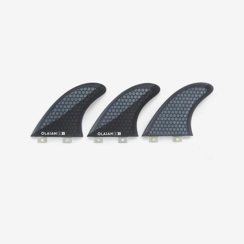 3 Ailerons 900 L (5" ) En Composite Pour Boitier FCS 1 3 Ailerons 900 L (5" ) En Composite Pour Boitier FCS