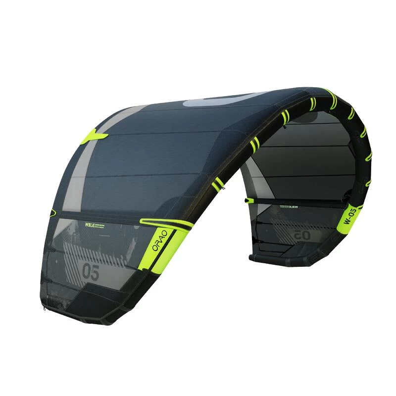 Aile De Kitesurf Nue "W", Crossover 5m2 - Edition Limitée BLACK 1 Aile De Kitesurf Nue "W", Crossover 5m2 - Edition Limitée BLACK