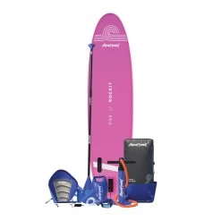 AQUAPLANET Kit De Planche à Pagaie Gonflable Pour Kayak - Rockit, Rose 7 AQUAPLANET Kit De Planche à Pagaie Gonflable Pour Kayak - Rockit, Rose -Board Zone Soldes aquaplanet kit de planche a pagaie gonflable pour kayak rockit rose 2
