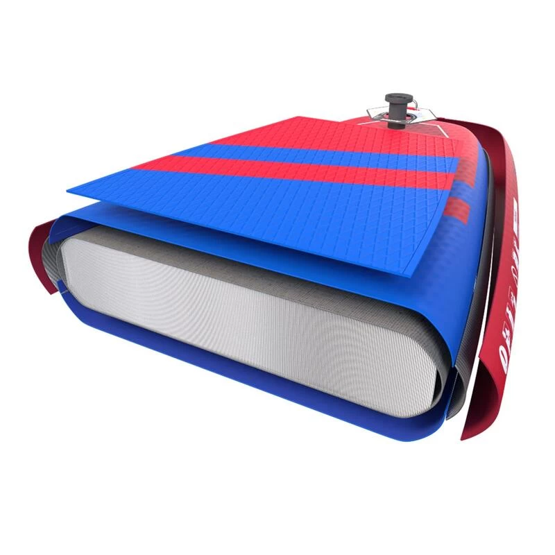 AQUAPLANET Kit Stand Up Paddle Gonflable - Pace Rouge Et Bleu 4 AQUAPLANET Kit Stand Up Paddle Gonflable - Pace Rouge Et Bleu – Image 4