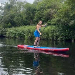 AQUAPLANET Kit Stand Up Paddle Gonflable - Pace Rouge Et Bleu 9 AQUAPLANET Kit Stand Up Paddle Gonflable - Pace Rouge Et Bleu -Board Zone Soldes aquaplanet kit stand up paddle gonflable pace rouge et bleu 4