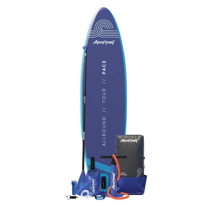 AQUAPLANET Kit Stand Up Paddle Gonflable - Pace Sarcelle Et Minuit 3 AQUAPLANET Kit Stand Up Paddle Gonflable - Pace Sarcelle Et Minuit – Image 3