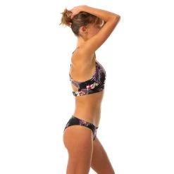 Bas De Maillot De Bain Femme Culotte Roxy Floral -Board Zone Soldes bas de maillot de bain femme culotte roxy floral 4