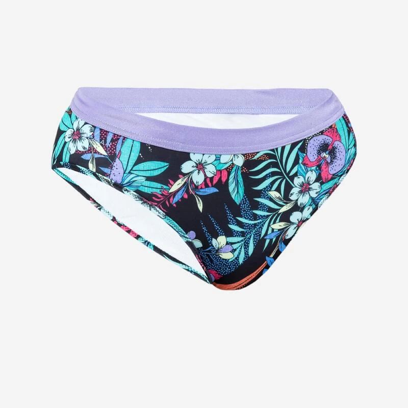 Bas De Maillot De Bain Fille - 900 Buddy Violet Turquoise 1 Bas De Maillot De Bain Fille - 900 Buddy Violet Turquoise