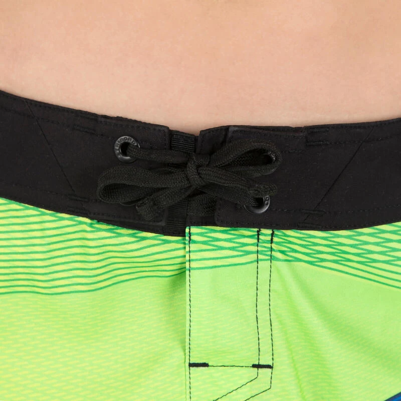 Tribord Boardshort Long Garçon Lafitenia Tension Vert 6 Tribord Boardshort Long Garçon Lafitenia Tension Vert – Image 6