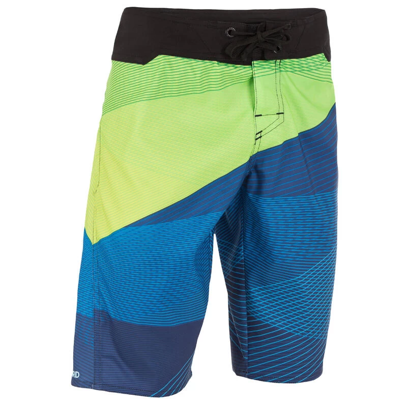 Tribord Boardshort Long Garçon Lafitenia Tension Vert 1 Tribord Boardshort Long Garçon Lafitenia Tension Vert
