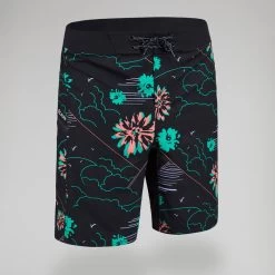 Boardshort Surf 500 19" PARADISE BLACK