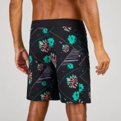 Boardshort Surf 500 19" PARADISE BLACK 14 Boardshort Surf 500 19" PARADISE BLACK -Board Zone Soldes boardshort surf 500 19 paradise black 4