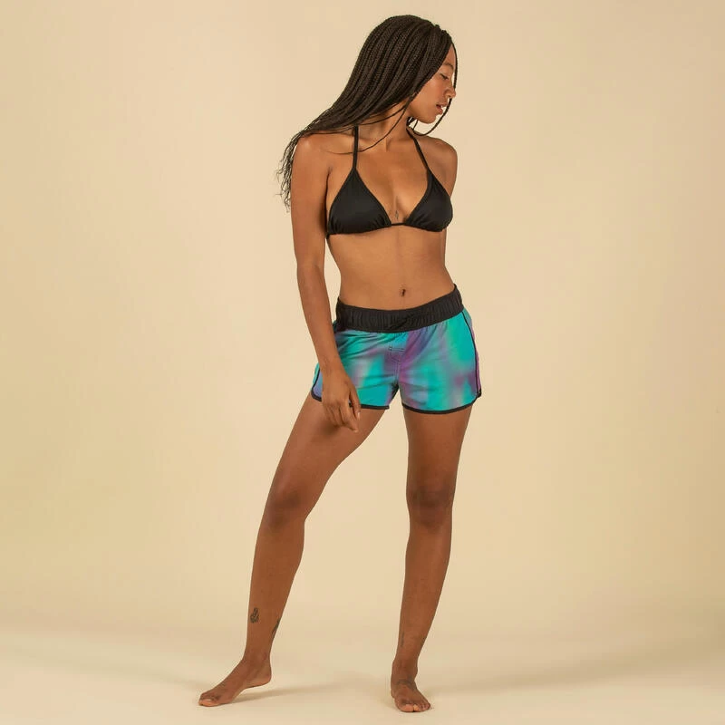Boardshort Surf Femme TINI BLUR Avec Ceinture élastiquée Et Cordon De Serrage 5 Boardshort Surf Femme TINI BLUR Avec Ceinture élastiquée Et Cordon De Serrage – Image 5