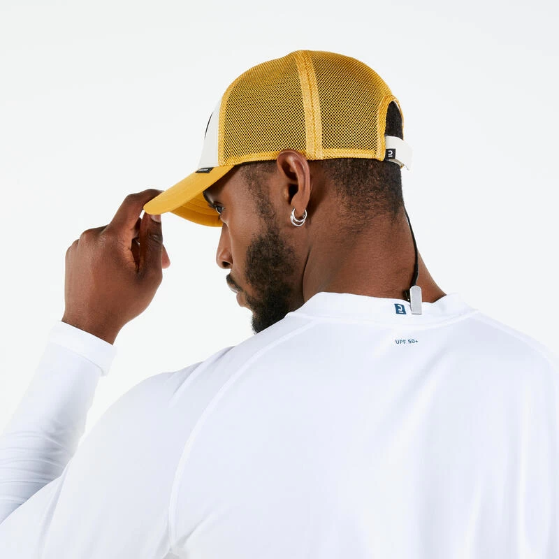 Tribord Casquette Bateau Sailing 500 Adulte Voile Beige Ocre 3 Tribord Casquette Bateau Sailing 500 Adulte Voile Beige Ocre – Image 3