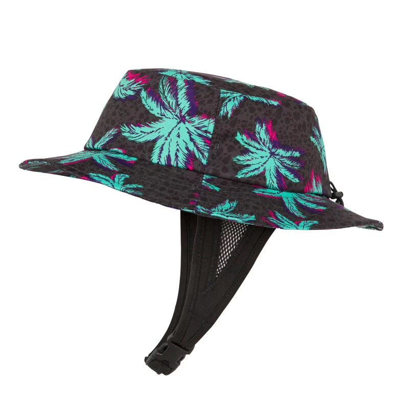 Chapeau Surf Adulte - 500 Popy Noir 2 Chapeau Surf Adulte - 500 Popy Noir – Image 2