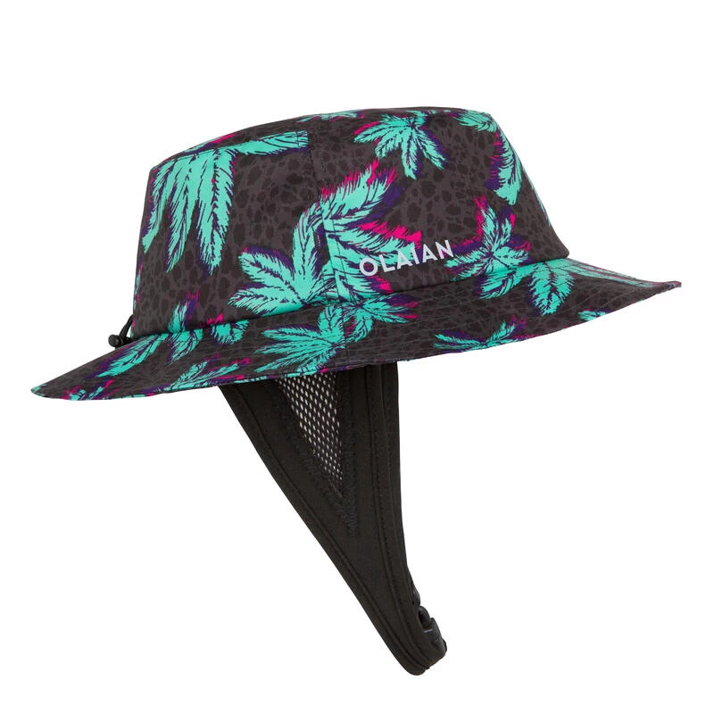 Chapeau Surf Adulte - 500 Popy Noir 4 Chapeau Surf Adulte - 500 Popy Noir – Image 4