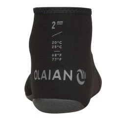 CHAUSSETTE SURF BODYBOARD 100 Néoprène 2MM NOIR 9 CHAUSSETTE SURF BODYBOARD 100 Néoprène 2MM NOIR -Board Zone Soldes chaussette surf bodyboard 100 neoprene 2mm noir 2