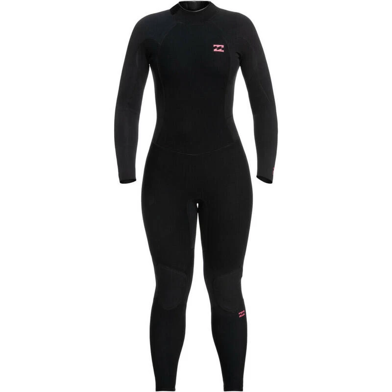Billabong Combinaison De Surf 4/3mm Zip Dos - Noir - Launch - Femme 4 Billabong Combinaison De Surf 4/3mm Zip Dos - Noir - Launch - Femme – Image 4
