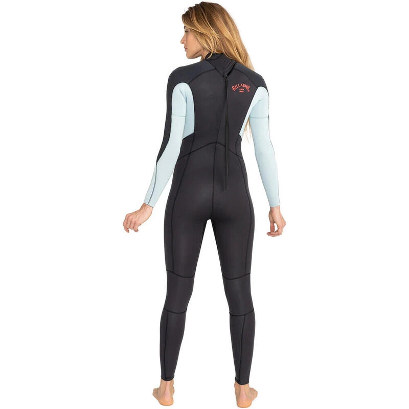 Board Zone Soldes -Board Zone Soldes combinaison de surf 54mm zip dos gris launch femme 1