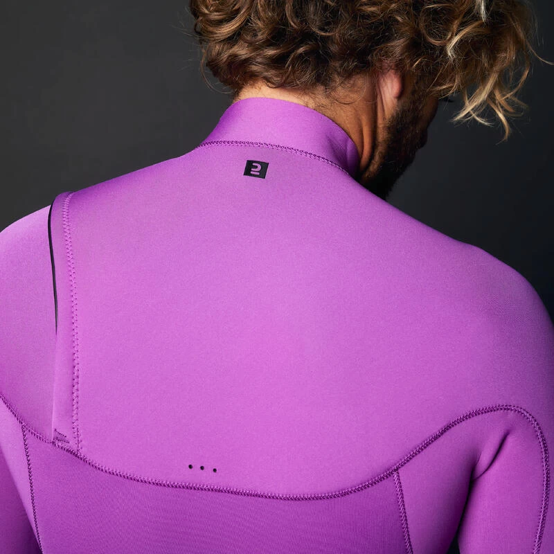 Combinaison Surf Néoprène 4/3 Mm Homme - 900 Fuchsia 5 Combinaison Surf Néoprène 4/3 Mm Homme - 900 Fuchsia – Image 5