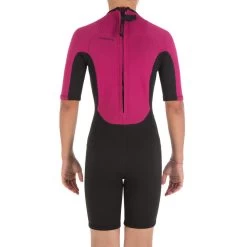 Tribord Combinaison Surf Shorty 100 Néoprène Enfant Violet -Board Zone Soldes combinaison surf shorty 100 neoprene enfant violet 4