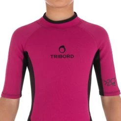 Tribord Combinaison Surf Shorty 100 Néoprène Enfant Violet -Board Zone Soldes combinaison surf shorty 100 neoprene enfant violet 6