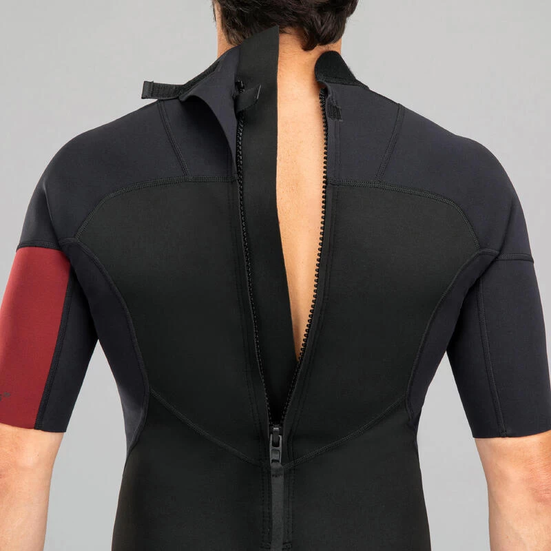 Combinaison Surf Shorty 500 Stretch Néoprène 1,5 Mm Homme Bdx 3 Combinaison Surf Shorty 500 Stretch Néoprène 1,5 Mm Homme Bdx – Image 3