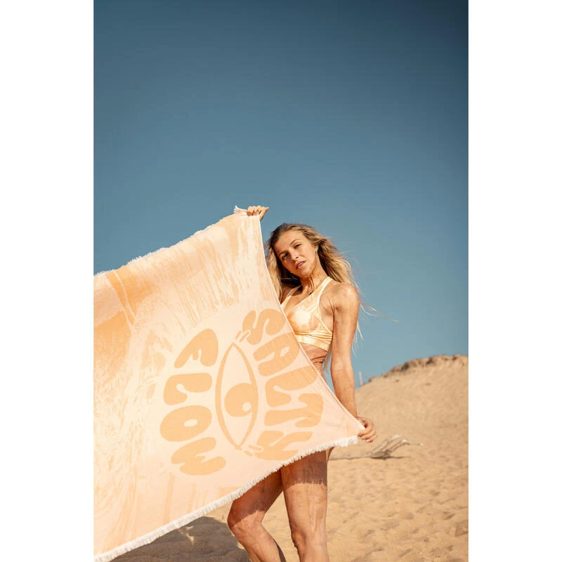 DRAP DE PLAGE FOUTA SALTY FLOW 200 X 100 Cm 2 DRAP DE PLAGE FOUTA SALTY FLOW 200 X 100 Cm – Image 2
