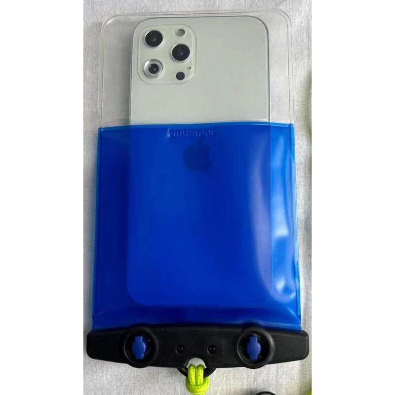 Aquapac Etui Professionnel étanche Pour Téléphone Plus Bleu 2 Aquapac Etui Professionnel étanche Pour Téléphone Plus Bleu – Image 2