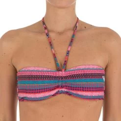 Haut De Maillot De Bain Femme Bandeau ROXY BOHO Rouge -Board Zone Soldes haut de maillot de bain femme bandeau roxy boho rouge 3