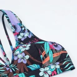 Haut De Maillot De Bain Fille - 900 Lily Violet Turquoise 8 Haut De Maillot De Bain Fille - 900 Lily Violet Turquoise -Board Zone Soldes haut de maillot de bain fille 900 lily violet turquoise 3