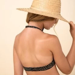 HAUT DE MAILLOT DE BAIN FOULARD FILLE 100 NOIR 16 HAUT DE MAILLOT DE BAIN FOULARD FILLE 100 NOIR -Board Zone Soldes haut de maillot de bain foulard fille 100 noir 6