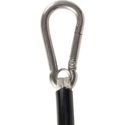 LEASH D'AILE De KITESURF COURT 40 Cm - Noir -Board Zone Soldes leash daile de kitesurf court 40 cm noir 2