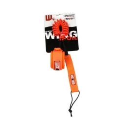 LEASH DE WINGFOIL HOWZIT COIL ORANGE POIGNET 4' 9 LEASH DE WINGFOIL HOWZIT COIL ORANGE POIGNET 4' -Board Zone Soldes leash de wingfoil howzit coil orange poignet 4 2