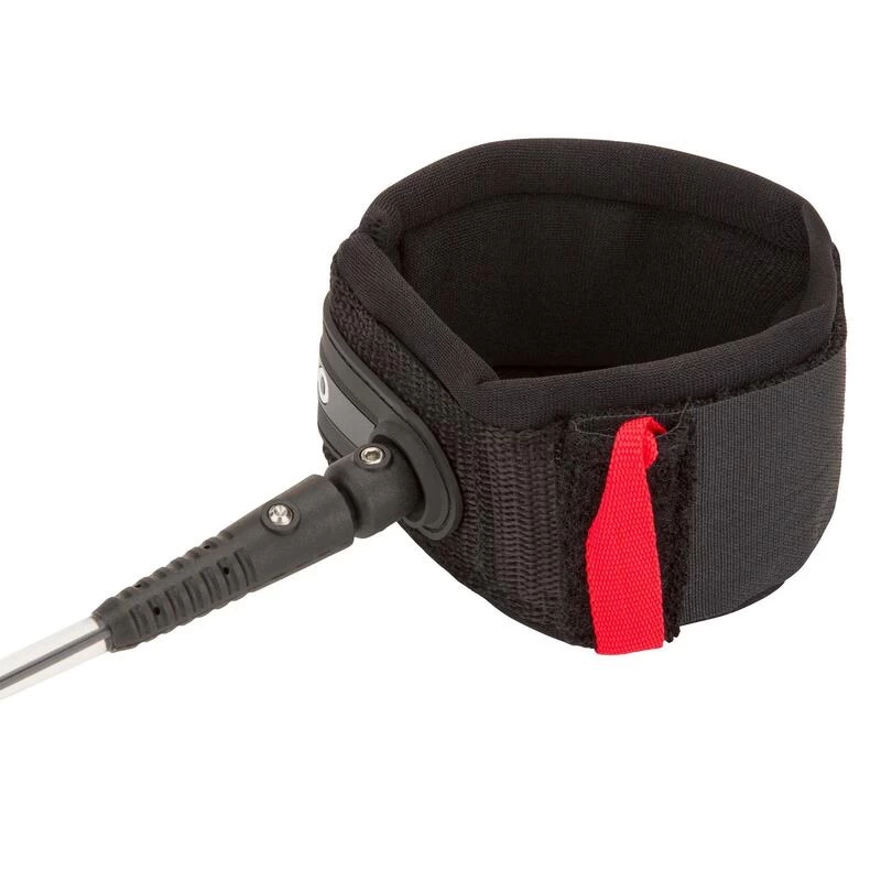 Leash Surf 7' (210 Cm) Diamètre 7 Mm Noir 3 Leash Surf 7' (210 Cm) Diamètre 7 Mm Noir – Image 3