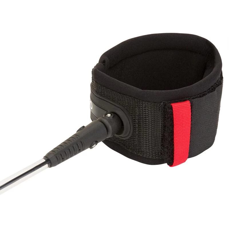 Leash Surf 8' (240 Cm) Diamètre 7 Mm Noir 3 Leash Surf 8' (240 Cm) Diamètre 7 Mm Noir – Image 3