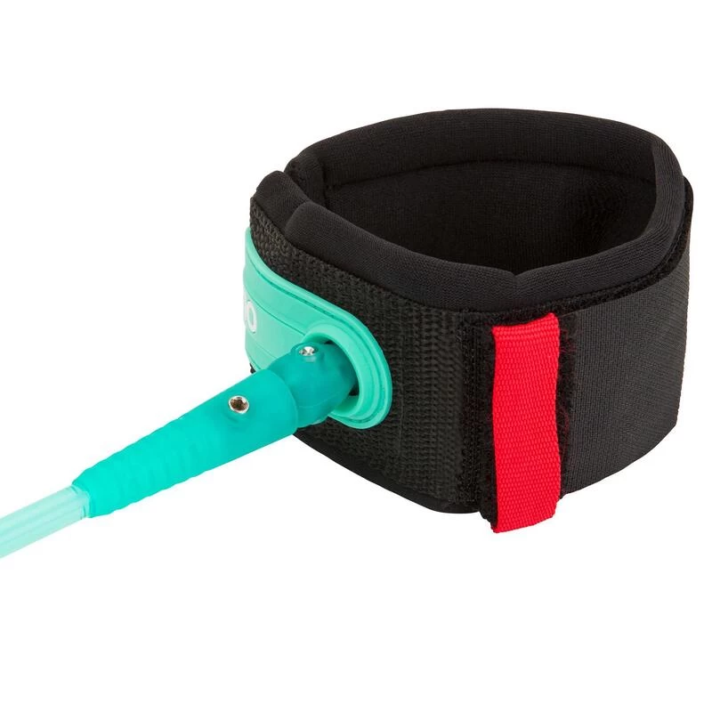 Leash Surf 8' (240 Cm) Diamètre 7 Mm Vert 3 Leash Surf 8' (240 Cm) Diamètre 7 Mm Vert – Image 3