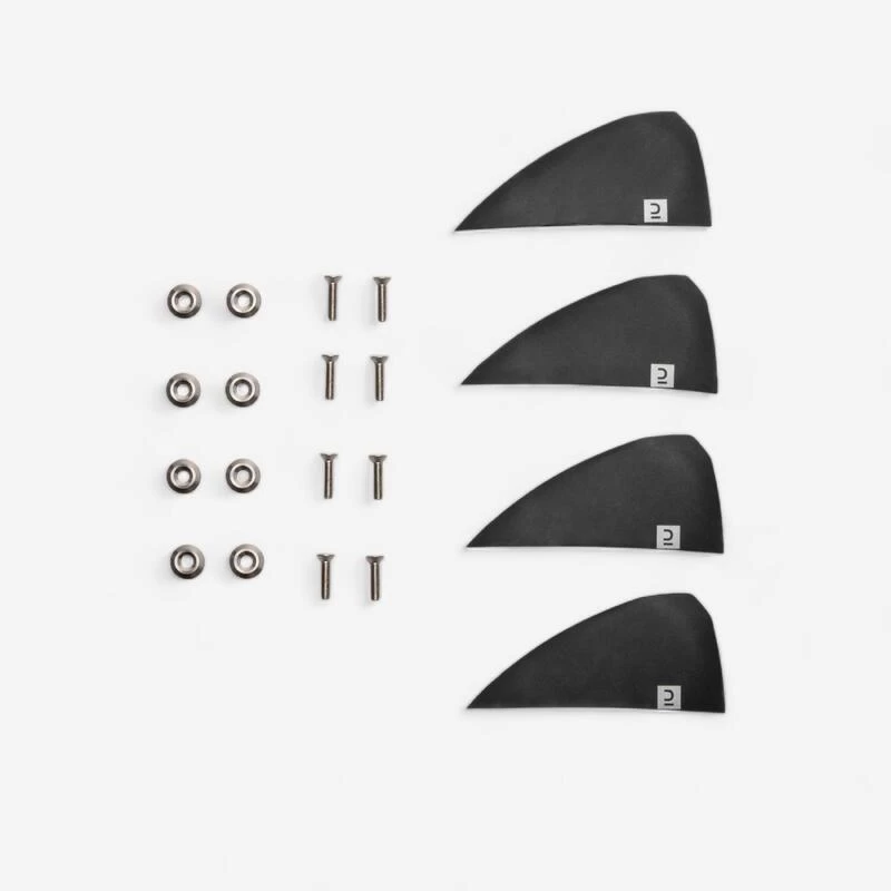 LOT De 4 AILERONS UNIVERSELS Pour PLANCHE DE KITESURF Type TWIN TIP 1 LOT De 4 AILERONS UNIVERSELS Pour PLANCHE DE KITESURF Type TWIN TIP