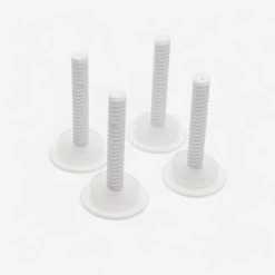 Lot De 4 Vis Pour Planche De Surf Mousse - Blanc
