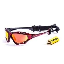 Lunette Soleil Flottantes Sport Nautiques OCEAN Australia Rouge Et Revo Rouge