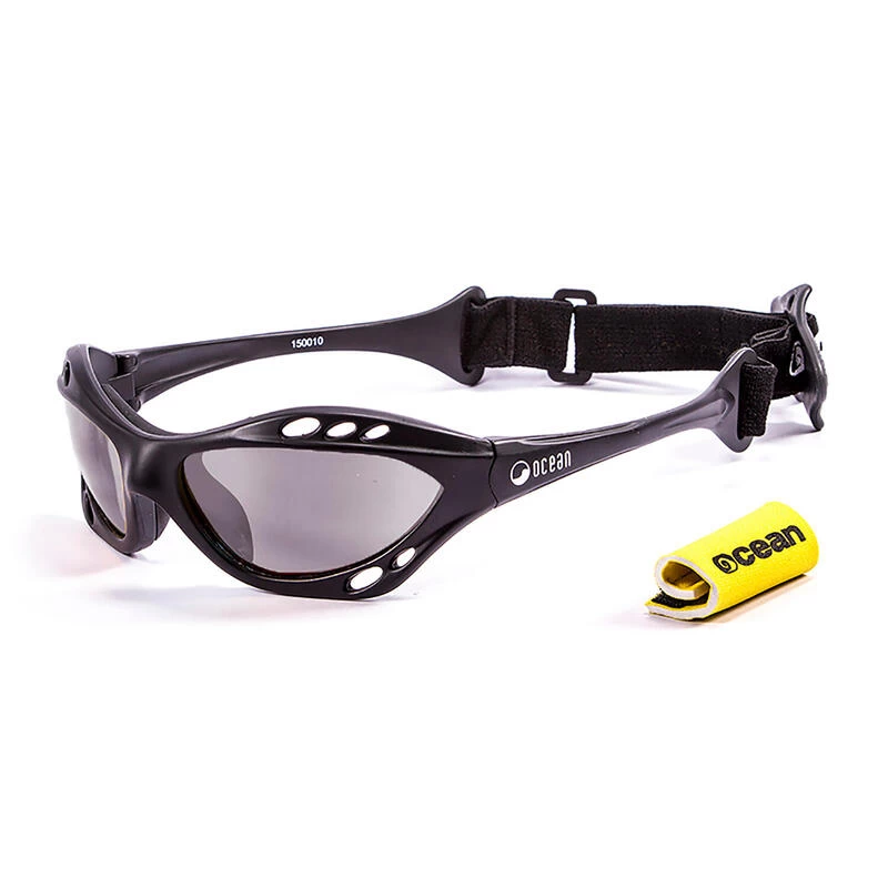Lunette Soleil Flottantes Sport Nautiques OCEAN Cumbuco Noir Et Fume 1 Lunette Soleil Flottantes Sport Nautiques OCEAN Cumbuco Noir Et Fume