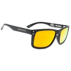 Lunettes De Soleil POZZ' Noir Mat, CX Polarisés ORANGE - Cat.3 - MUNDAKA