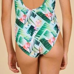 MAILLOT DE BAIN 1 PIECE TRIANGLE FILLE 500 VERT 10 MAILLOT DE BAIN 1 PIECE TRIANGLE FILLE 500 VERT -Board Zone Soldes maillot de bain 1 piece triangle fille 500 vert 3