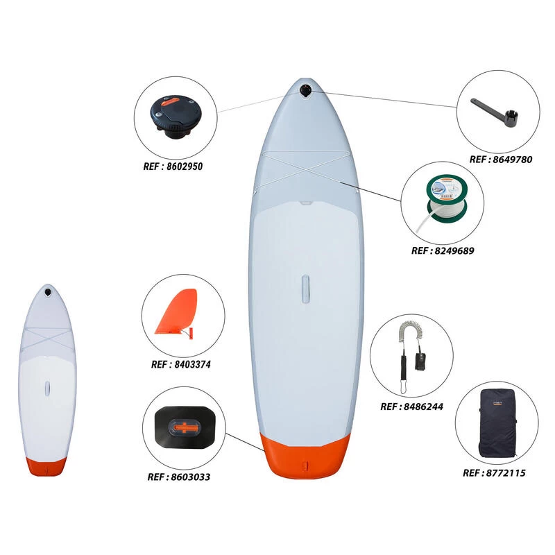 Pack De Stand Up Paddle Gonflable (10'/35"/6") - 1 Ou 2 Personnes Jusqu'à 130kg 5 Pack De Stand Up Paddle Gonflable (10'/35"/6") - 1 Ou 2 Personnes Jusqu'à 130kg – Image 5