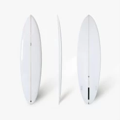 Planche De Surf 6'8" - 900 Mid-length Blanc