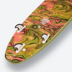 Planche De Surf Mousse 8'6" - 500 Kaki 18 Planche De Surf Mousse 8'6" - 500 Kaki -Board Zone Soldes planche de surf mousse 86 500 kaki 8