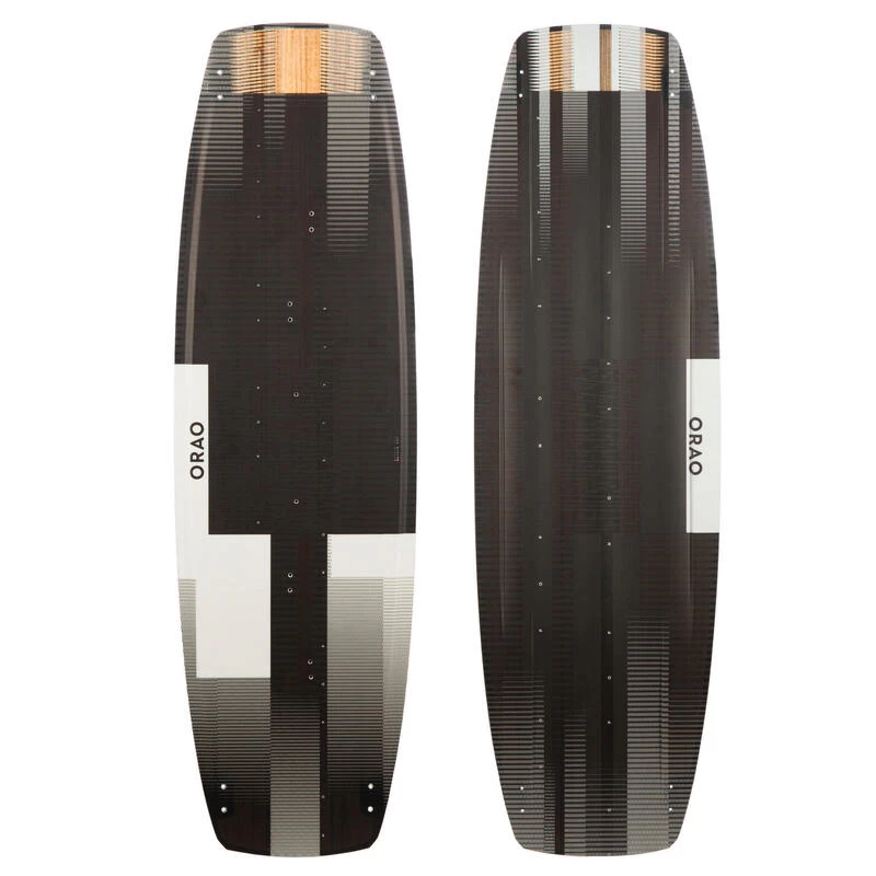 Planche Twintip Carbone De Kitesurf 138 X 41 Cm (pads Et Straps Inclus) - TT500 2 Planche Twintip Carbone De Kitesurf 138 X 41 Cm (pads Et Straps Inclus) - TT500 – Image 2