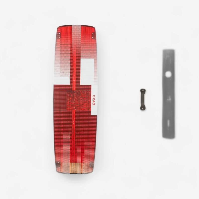 Planche Twintip Carbone De Kitesurf 154 X 46 Cm (pads Et Straps Inclus) - TT500 1 Planche Twintip Carbone De Kitesurf 154 X 46 Cm (pads Et Straps Inclus) - TT500