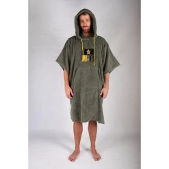 Poncho De Surf Vert | 100% Coton | Taille Unique | Unisexe | Avec Manches -Board Zone Soldes poncho de surf vert 100 coton taille unique unisexe avec manches 4