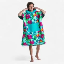 PONCHO SURF 500 ADULTE Print Bora 13 PONCHO SURF 500 ADULTE Print Bora -Board Zone Soldes poncho surf 500 adulte print bora 3