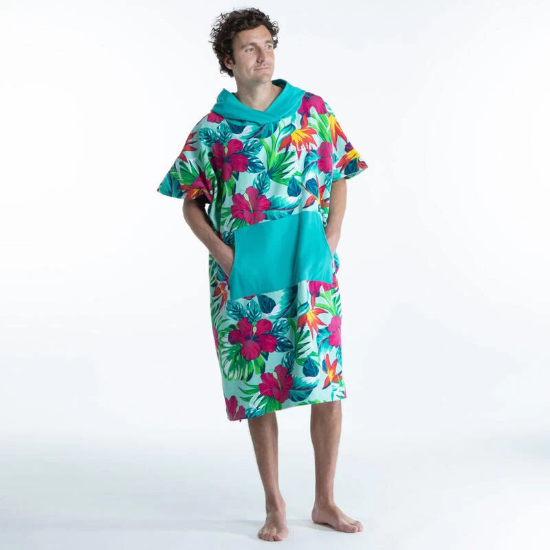 PONCHO SURF 500 ADULTE Print Bora 8 PONCHO SURF 500 ADULTE Print Bora – Image 8