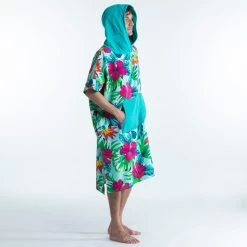 PONCHO SURF 500 ADULTE Print Bora 18 PONCHO SURF 500 ADULTE Print Bora -Board Zone Soldes poncho surf 500 adulte print bora 8